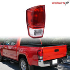Left Side Rear Tail Light for Toyota Tacoma (2016–2019) Red/Clear Halogen