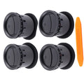 Set of 4 Front Dash AC Heater Air Vents for Ford F-150 (2004–2008)