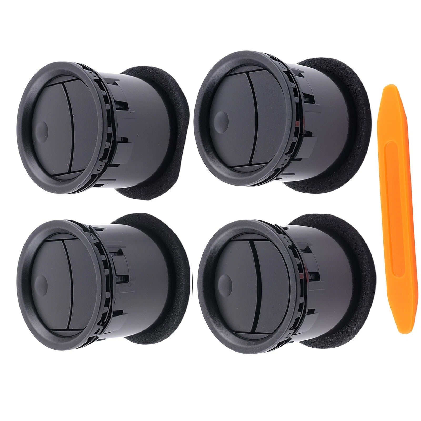 Set of 4 Front Dash AC Heater Air Vents for Ford F-150 (2004–2008)