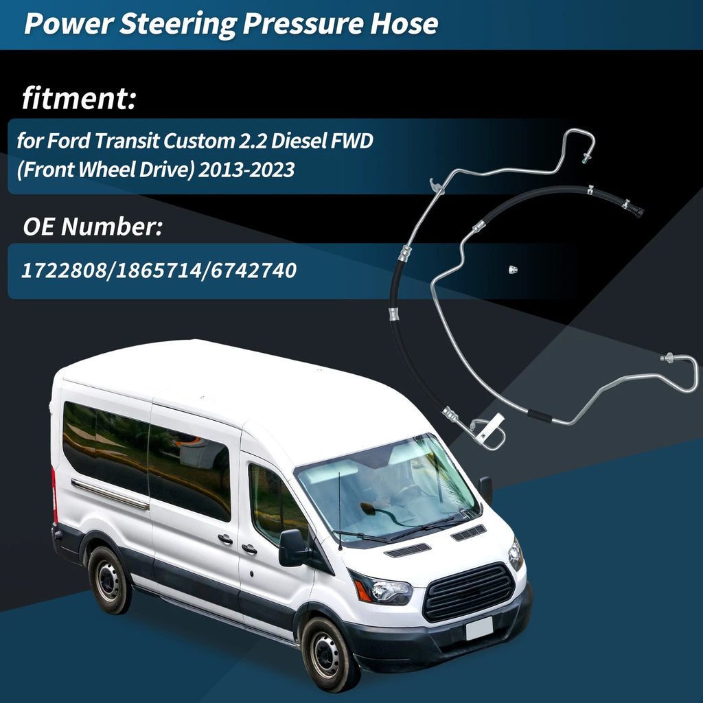 Power Steering Pressure Hose for Ford Transit Custom (2013–2023) 1722808
