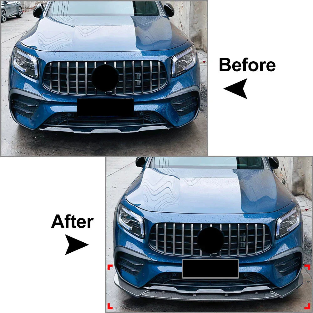Front Bumper Splitter Lip for Mercedes Benz GLB-Class (2020-2023)