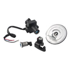 Set of 2 Fuel Gas Cap Ignition Switch Helmet/Seat Lock Keys for Honda CBR250