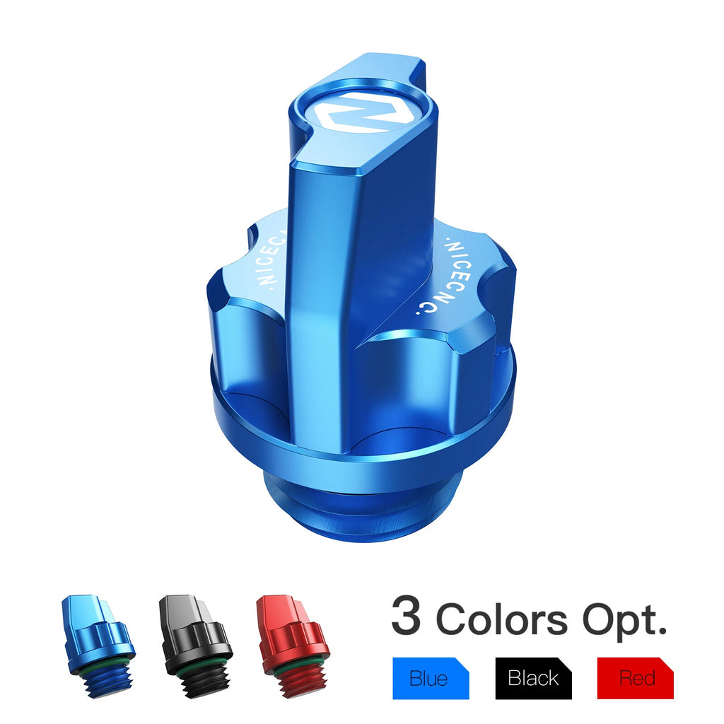 Aluminum Oil Screw Plug Fill Cap for Yamaha YFZ450 YZ450F YZ250F WR450F WR250F (2004–2023)