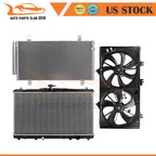 Radiator Condenser Cooling Fan Kit for Toyota Camry (2012–2017)