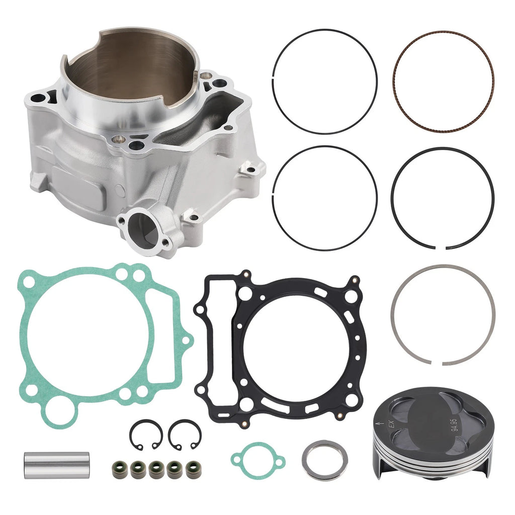 Top End Rebuild Kit with Cylinder Piston Gasket for Yamaha YFZ450 (2004–2009, 2012–2013)