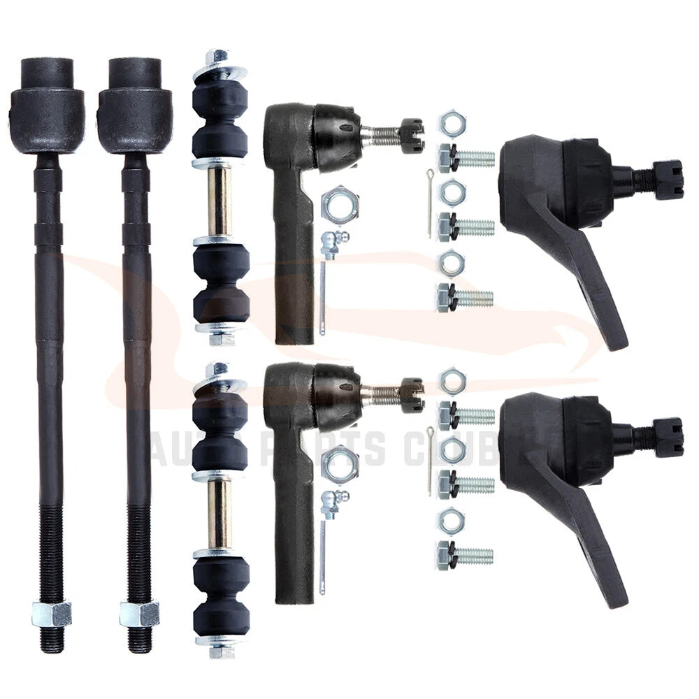 8Pcs Front Lower Ball Joint Steering Sway Bar Tie Rod for Buick Electra (1985–1990)