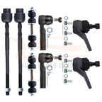 8Pcs Front Lower Ball Joint Steering Sway Bar Tie Rod for Buick Electra (1985–1990)