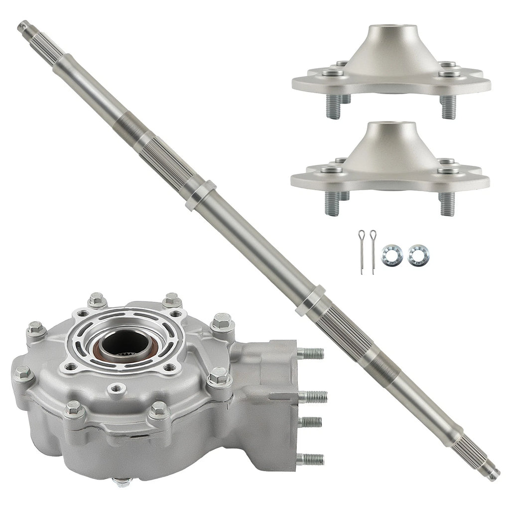 Rear Axle Assembly & Wheel Hubs + Rear Differential for Honda TRX300 (1992–2000)