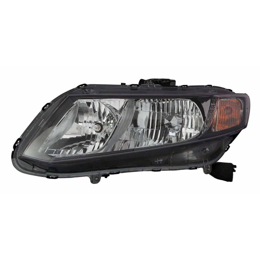 Replacement Driver Side Headlight Assembly For 2013 Honda Civic Coupe