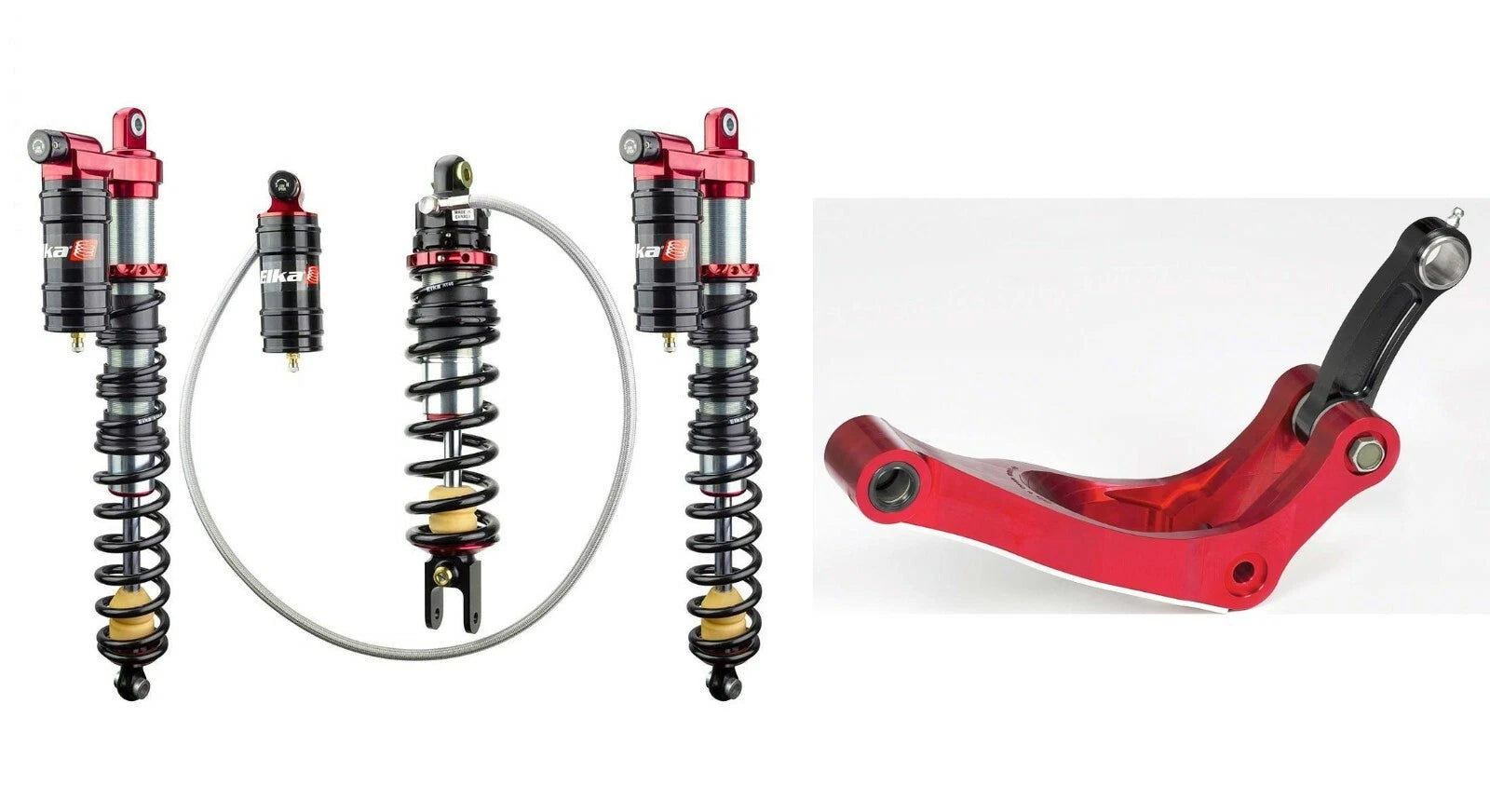 Elka Legacy Shocks + Long Travel Linkage for Yamaha Banshee (1987–2006)
