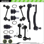 Tie Rod End Ball Joint Kit for GMC Envoy Isuzu Ascender (2004–2007)