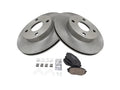 Front Brake Pad and Rotor Kit for Mazda Miata (1990–1993) WD695PN