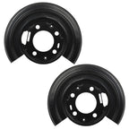 Set of 2 Rear Brake Dust Shield Backing Plates for Ford F250 F350 Excursion (1999–2015)