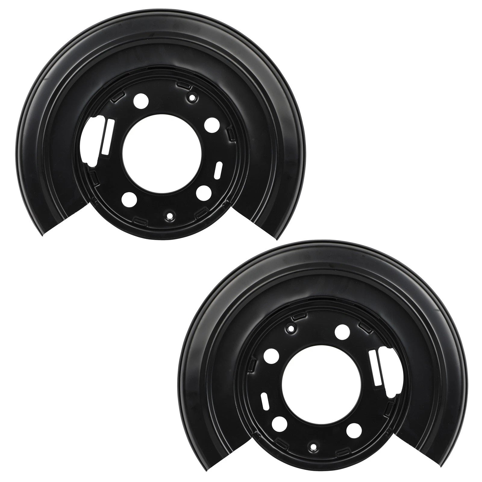 Set of 2 Rear Brake Dust Shield Backing Plates for Ford F250 F350 Excursion (1999–2015)