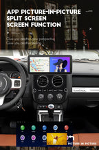 12.3'' Carplay Stereo Radio GPS for Jeep Compass Patriot (2010-2016)