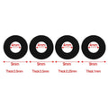 Gasket Set for Fishing Accessories (4 Pieces) Carbon Fibre Material
