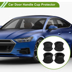 Set of 4 Door Handle Cup Protectors for Honda Civic 8th (2006–2011) Gloss Black
