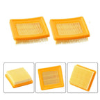 2Pcs Air Filter for FS89 FS91 FS131 FS111 (4180-141-0300B, 93353)