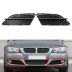 Front Bumper Lower Grille Trim Inserts for BMW 3 Series E90 E91 (2009-2012)