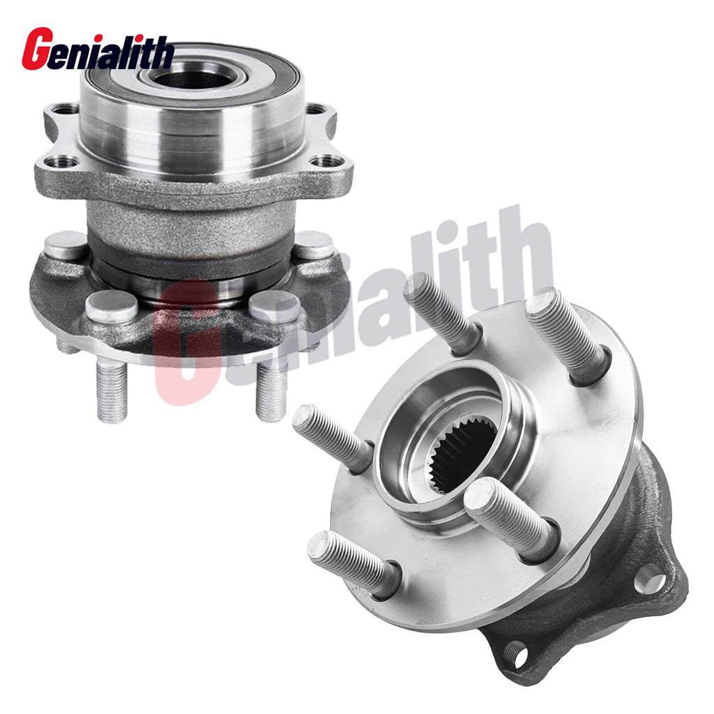 2X Rear Wheel Hub and Bearings Assembly 512401 for Subaru WRX (2013–2014)