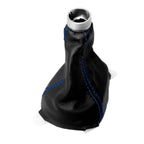Manual Shift Boot for Honda CR-Z (2010–2014) Blue Stitch Leather Synthetic