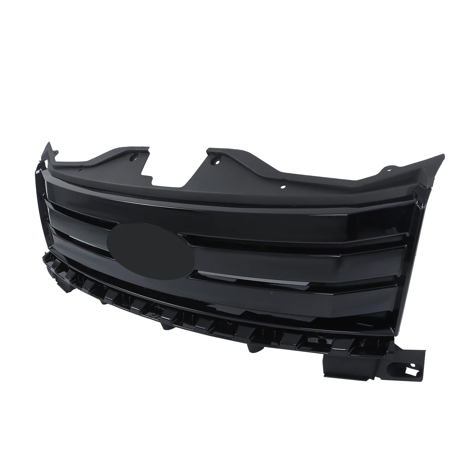 Front Upper Grille for Ford Edge (2007-2010) with Gloss Black Trim