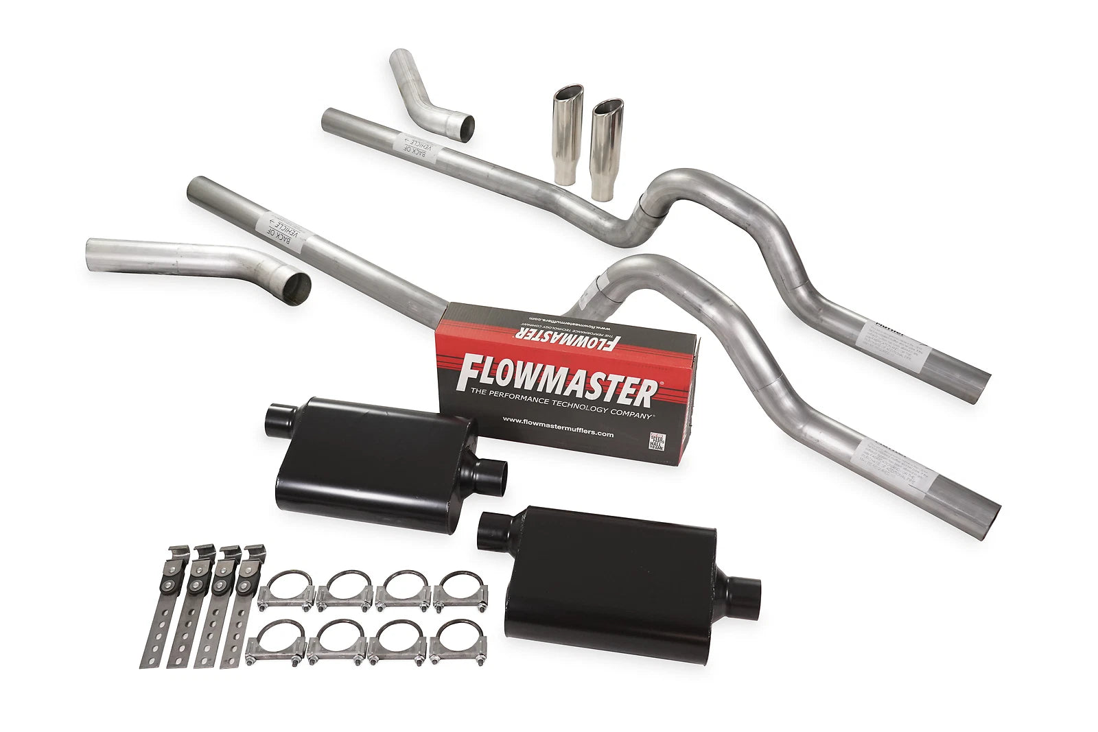 Dual Exhaust Kit 2.5" for GM C/K20 3/4 Ton (1973–1980)