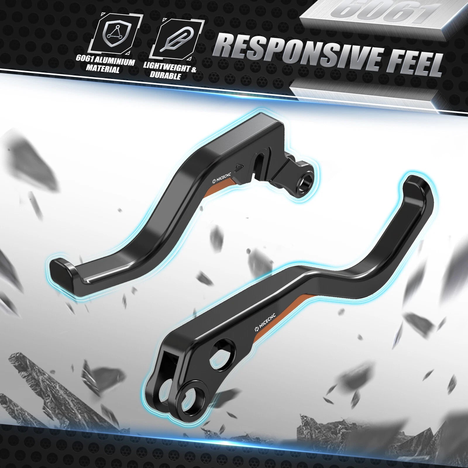 Shorty 2-Finger Brake Clutch Levers for Harley Sportster S (2021–2024)