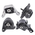 Set of 4 Engine Motor and Transmission Mounts for Acura RSX (2002–2006) and Honda Civic (2002–2005)