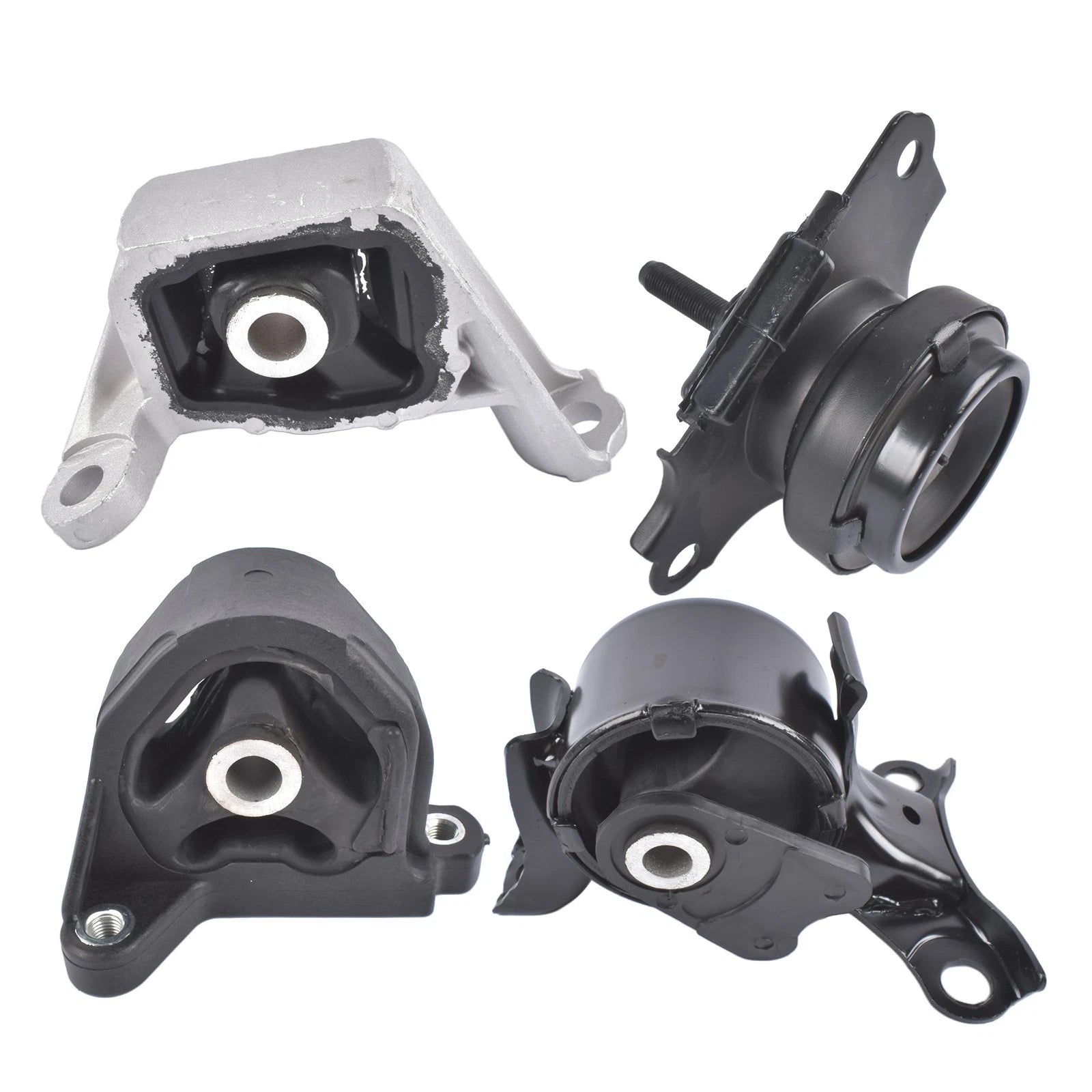 Set of 4 Engine Motor and Transmission Mounts for Acura RSX (2002–2006) and Honda Civic (2002–2005)