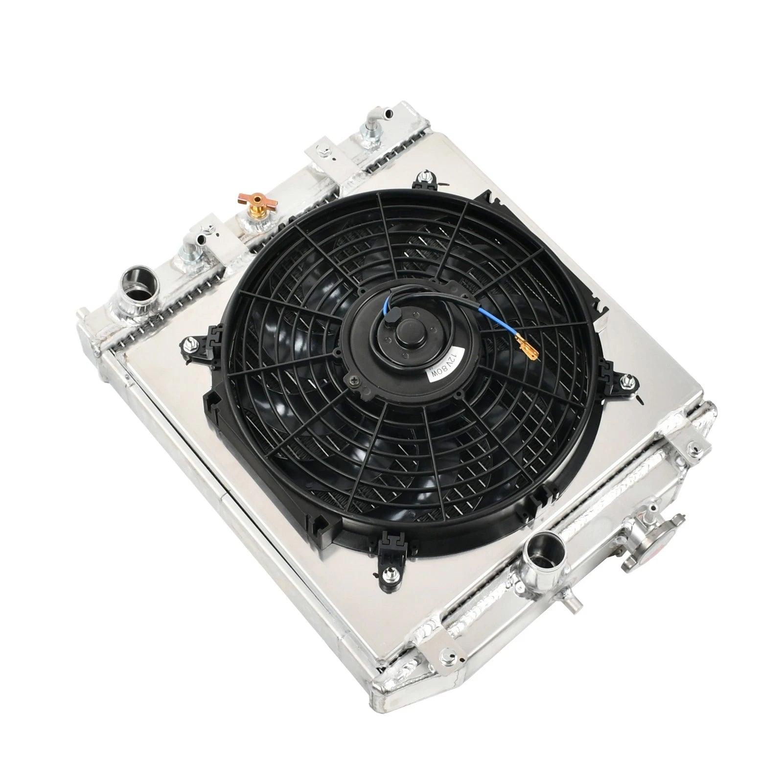 3 Row Aluminum Radiator & Shroud Fan for Honda Civic/Integra (1992–2000)