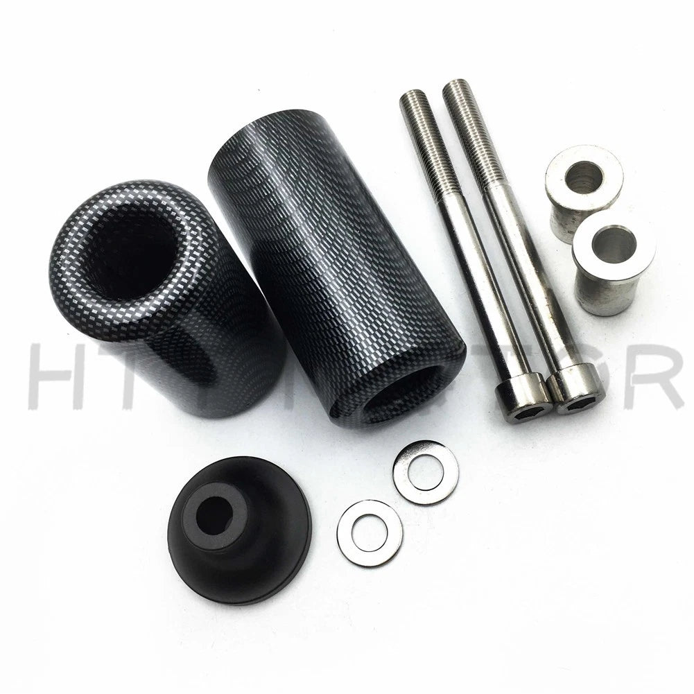 No-Cut Carbon Frame Slider for Kawasaki Ninja ZX6 ZX6R ZX6RR (2005–2006)