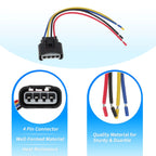 Set of 4 Ignition Coil Connector Plug Harness for Lexus ES300 (1999–2003) No.UF267/C1175
