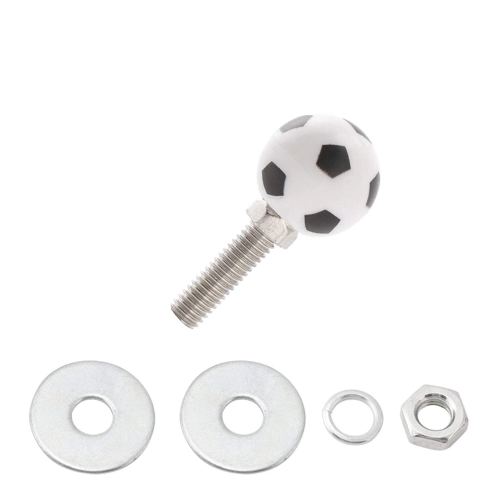 2X Motorcycle License Plate Bolt On Frame Nut for