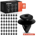 50Pcs Nylon Lower Exterior Trim Molding Clip for Subaru