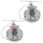 4" Tank Security for Peterbilt 365 367 579 587 (2007-2017) Silver