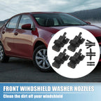 Set of 4 Windshield Washer Nozzles No. 85381-12300 for Toyota Corolla Altis