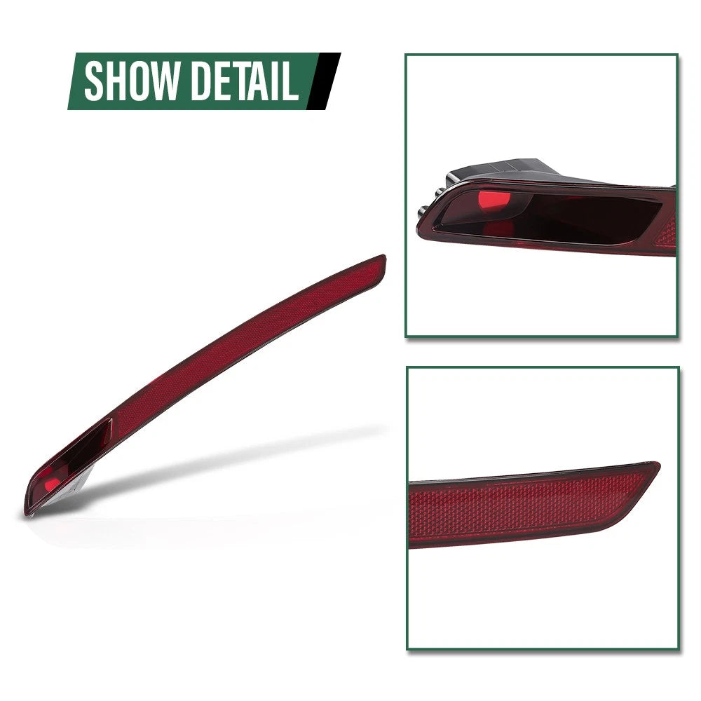 Rear Left Bumper Reflector Light for Volkswagen Beetle (2017–2019)