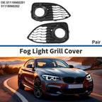 Front Left & Right Fog Light Grill for BMW 1 Series F20