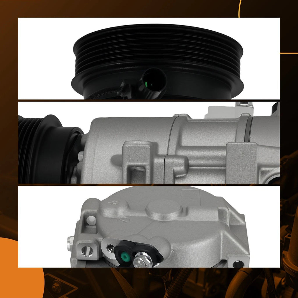 A/C Compressor for Kia Forte (2010–2013) Forte5 (2012–2013) Forte Koup (2011–2012)
