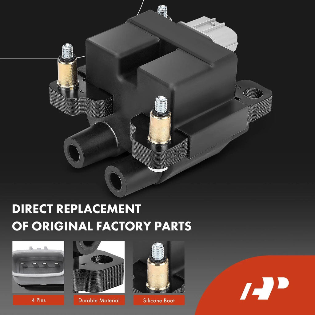 Ignition Coil & Iridium Spark Plugs Set for Subaru Forester (2009-2010)