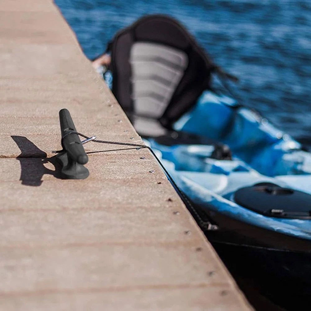 2X 98MM Black Marine Boat Deck Accessories