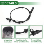 ABS Wheel Speed Sensor No. 34526850767 for BMW X1 (2016–2019)