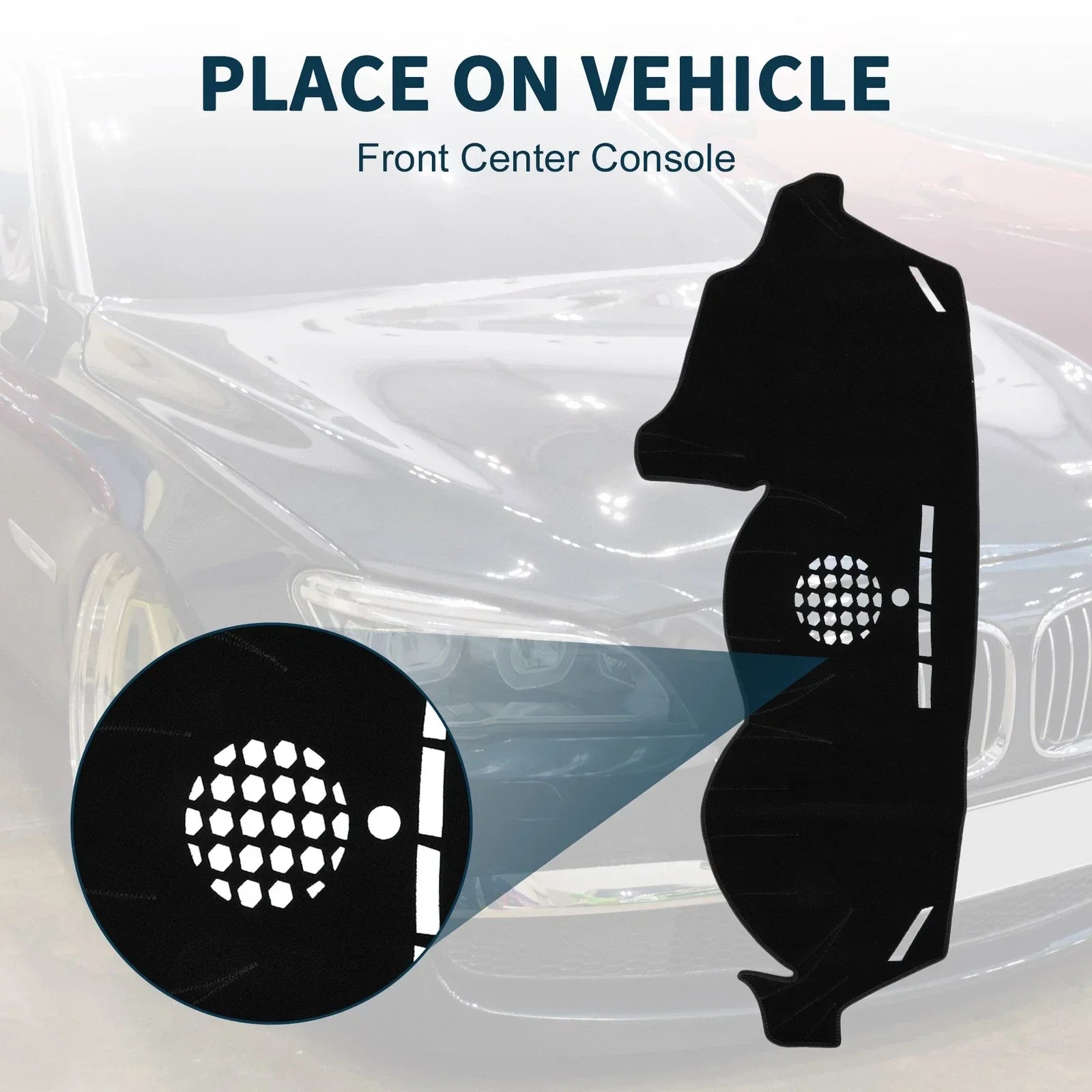 Dashboard Dash Cover Mat for BMW 6 Series (2003-2010)