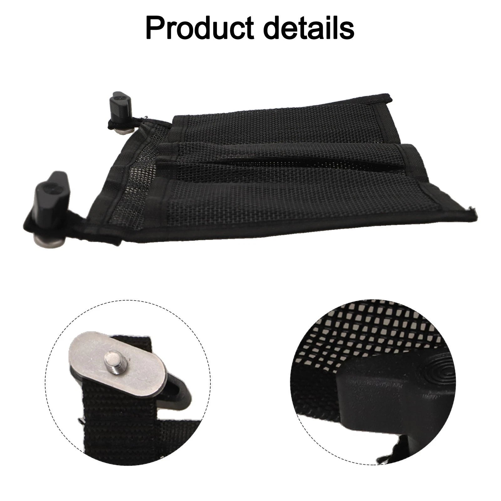 Mesh Nylon Bag Pouch for Boat Camping Gear (24x17 cm)