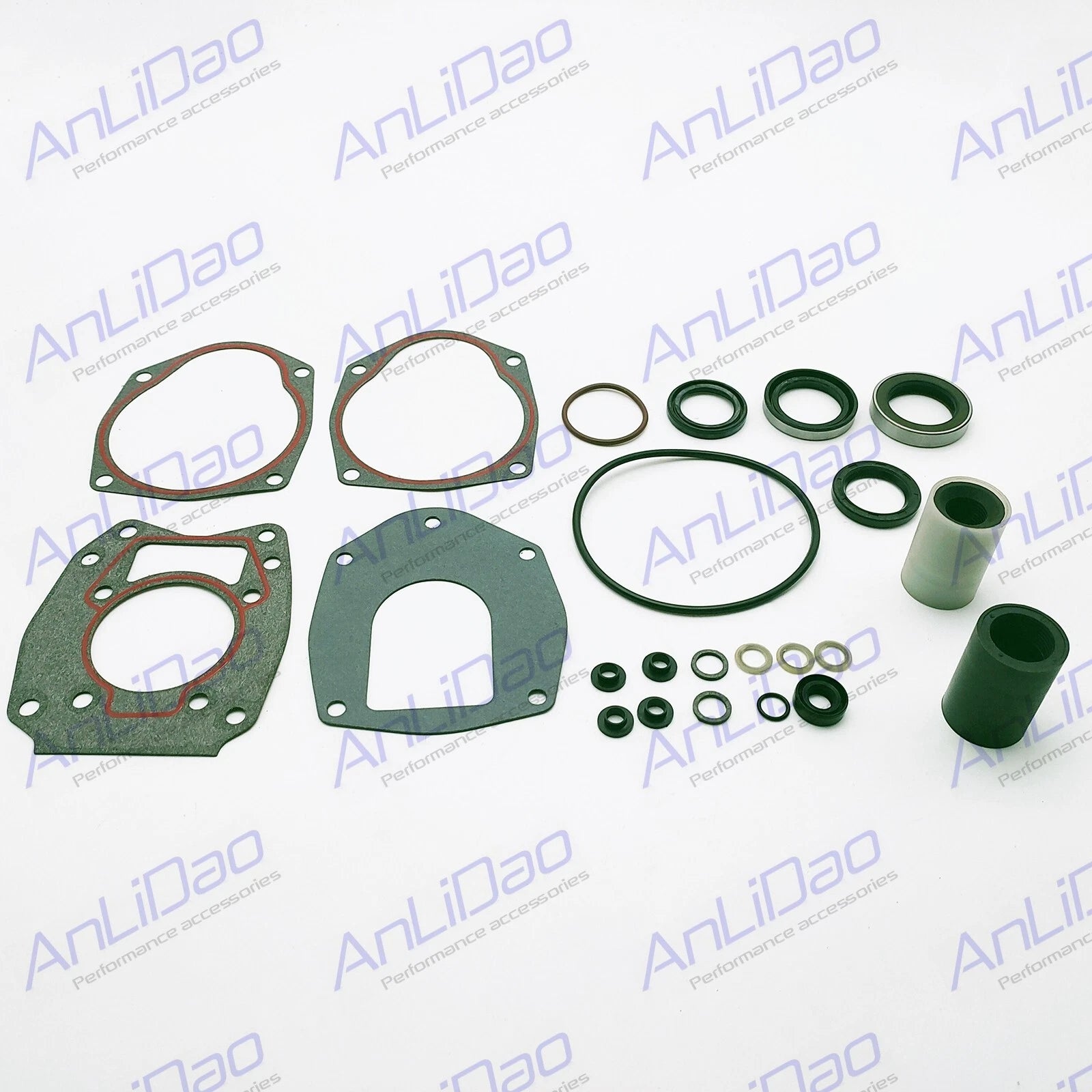 Lower Unit Gearcase Seal Kit for Mercury 80 90 100 115 125HP (46-43035A4, 18-2626)