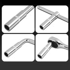 12 Point Long Socket Adapter 1/2 Drive for Torx Bits and Ratchet Extensions