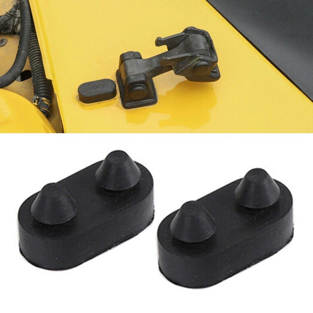 Locking Catch Brackets 2pcs/Set Black Decor Kit for Vehicles (1997–2006)