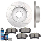 Slotted Rear Brake Pads & Rotors for Ford Mustang (1994–2004)
