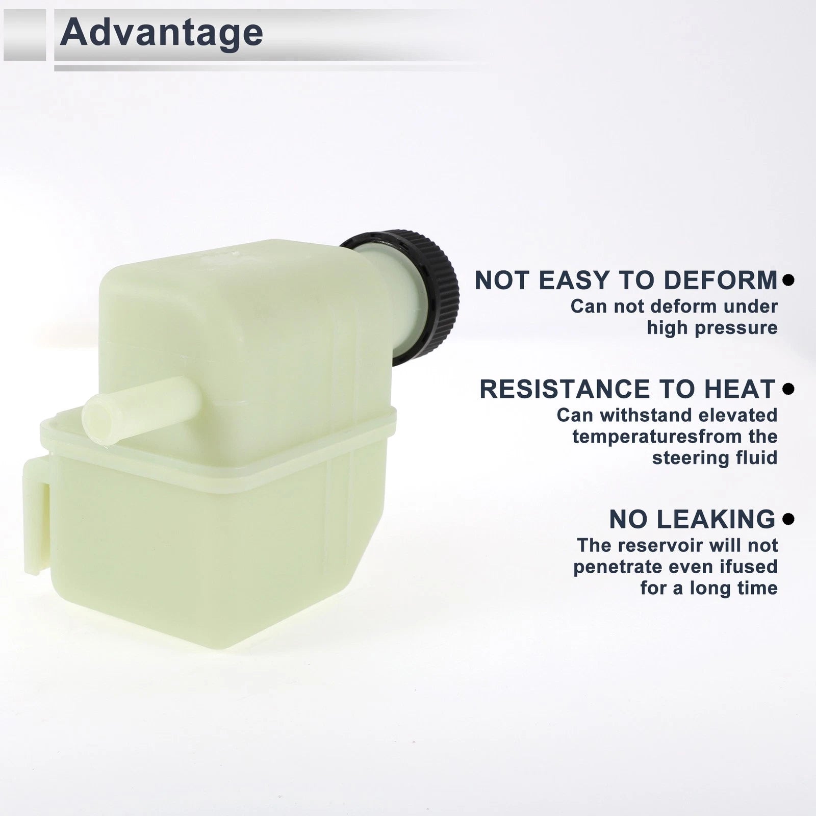 Power Steering Reservoir for Mazda 6 (2006–2007) No.GJ6A32690 Beige